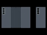 Animación filtrada del próximo teléfono tríptico de Samsung. (Fuente de la imagen: TechHighest en X)