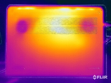 Prueba de tensión de temperaturas superficiales (abajo)