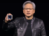 Jensen Huang, consejero delegado de Nvidia, presenta la GPU Blackwell, 18 veces más rápida que Hopper, en la GTC 2024. (Fuente: Nvidia en YouTube)