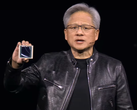 Jensen Huang, consejero delegado de Nvidia, presenta la GPU Blackwell, 18 veces más rápida que Hopper, en la GTC 2024. (Fuente: Nvidia en YouTube)