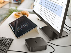 El Chromebox CX16 cuesta a partir de 299 euros en la UE. En la imagen: una imagen promocional del mini PC ChromeOS. (Fuente de la imagen: Acer)