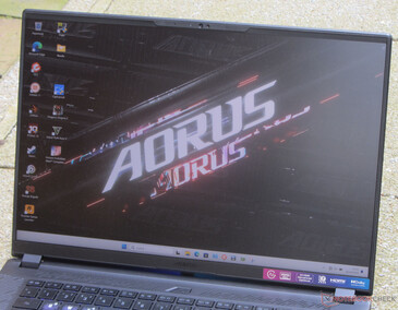 El Aorus 16 X exterior.