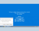 Imagen de una pantalla falsa de Windows Security Update (fuente de la imagen: Bleeping Computer)