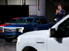 Ford ya está produciendo la camioneta F-150 Lightning y se espera que los vehículos se envíen en los &quot;próximos días&quot;. (Fuente de la imagen: Ford)