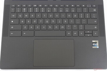 Disposición estándar del teclado Chromebook