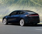 Model Y en azul metálico intenso