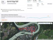 Seguimiento de Garmin Edge 520 - resumen