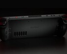 Una imagen de la parte trasera de la Steam Deck OLED