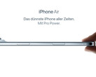 Apple ha presentado recientemente el iPhone Air, el iPhone más delgado de la historia. (Fuente de la imagen: Apple)