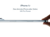 Apple ha presentado recientemente el iPhone Air, el iPhone más delgado de la historia. (Fuente de la imagen: Apple)