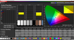 CalMAN ColorChecker calibrada