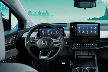 El interior del Prologue está repleto de botones físicos, en lugar del diseño táctil de muchos vehículos eléctricos. (Fuente de la imagen: Honda)