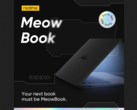 El nuevo teaser de "MeowBook". (Fuente: Realme)
