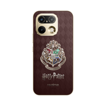 Los cuatro escudos de las casas de Hogwarts revelan los colores de sus casas bajo la luz del sol