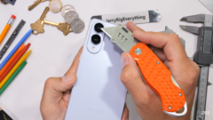 La S25 Edge. (Fuente de la imagen: JerryRigEverything vía YouTube)