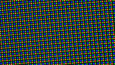 Cuadrícula de subpíxeles RGGB