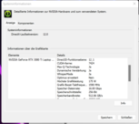 Información del sistema Nvidia