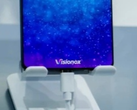 La nueva pantalla Visionox. (Fuente: Digital Chat Station vía Weibo)