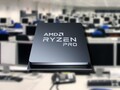 Es probable que AMD anuncie pronto sus APUs de escritorio Ryzen PRO 5000G para empresas. (Fuente de la imagen: AMD/Verite - editado)