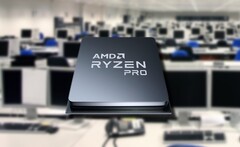 Es probable que AMD anuncie pronto sus APUs de escritorio Ryzen PRO 5000G para empresas. (Fuente de la imagen: AMD/Verite - editado)