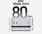 Beelink Mate mini se conecta al Mac mini a través de un puerto Thunderbolt 5. En la imagen: la base dock. (Fuente de la imagen: Beelink - editado)
