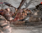 En Hechizo Sangriento, los jugadores pueden cambiar entre varios tipos de armas sobre la marcha: espadas, picas, puños y armas a distancia. En la imagen, una captura de pantalla cinemática del juego. (Fuente de la imagen: Steam)