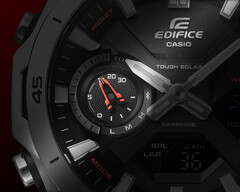 El nuevo Casio Edifice ECB-2300D-1A (en la imagen) cuenta con un indicador rojo de cuenta atrás. (Fuente de la imagen: Casio)