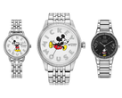 Los tres nuevos modelos Citizen x Mickey Mouse anunciados para su lanzamiento en EE.UU., en la imagen. (Fuente de la imagen: @plus9time en Instagram)