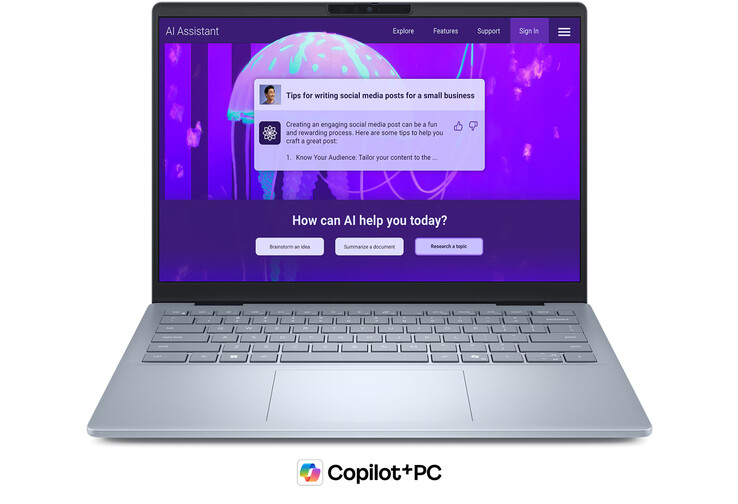 El Dell 4 Plus es un PC CoPilot+. (fuente de la imagen: Dell)