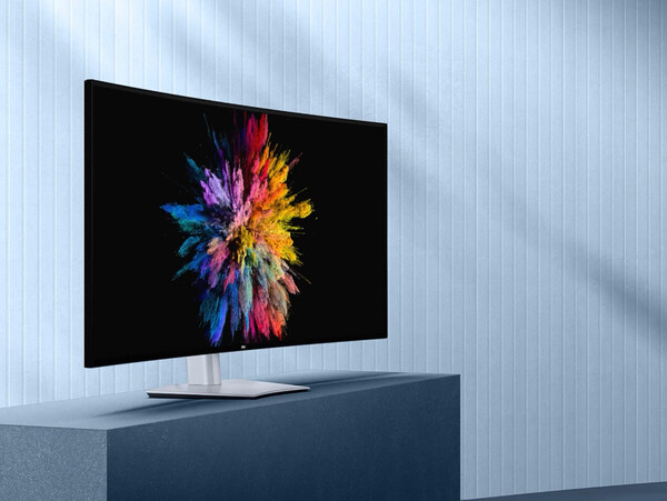 El monitor Dell UltraSharp 52 Thunderbolt Hub es un sustituto para una configuración de varios monitores. (Fuente de la imagen: Dell)