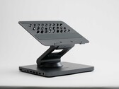 El Smart Motion Concept de Lenovo es un soporte para portátiles que se ajusta automáticamente en función de los movimientos del usuario. (Fuente de la imagen: Lenovo)