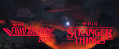 La actualización Stranger Things de Microsoft Flight Simulator 2024 da vida a Hawkins con misiones de helicóptero basadas en la historia e inspiradas en la serie de Netflix. (Fuente de la imagen: Microsoft Flight Simulator)