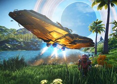Las naves espaciales de No Man&#039;s Sky pueden personalizarse ahora con más libertad que nunca. (Fuente de la imagen: Hello Games)