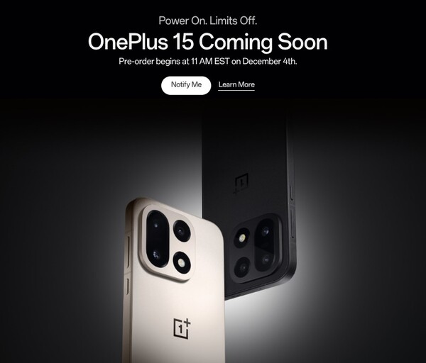Quienes hagan el pedido anticipado del OnePlus 15 obtendrán un regalo gratuito. (Fuente de la imagen: OnePlus)
