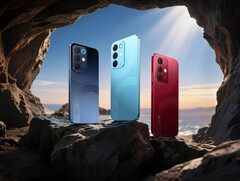 El Realme 15x está disponible en azul marino, azul aguamarina y rojo granate. (Imagen 