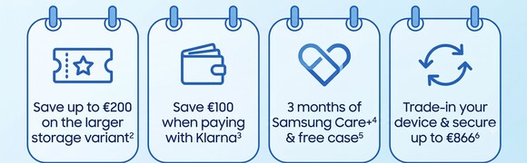 Estas son las ofertas que Samsung promete en Austria.