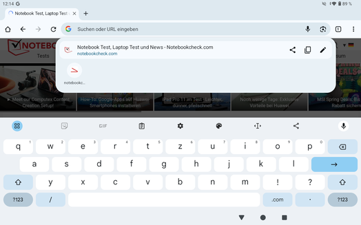 Teclado horizontal