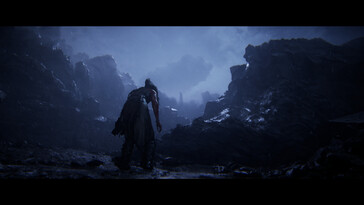 Una imagen que muestra un entorno en Senua's Saga: Hellblade II.