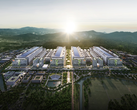 Representación de SK hynix del clúster de semiconductores de Yongin, en la imagen.