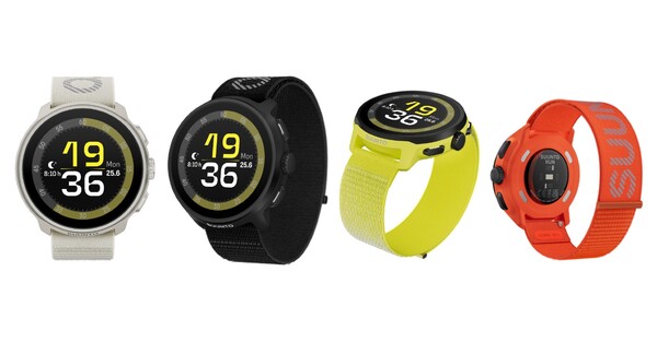 El Suunto Run puede adquirirse en cuatro colores, todos ellos con correas textiles. (Fuente de la imagen: Suunto)