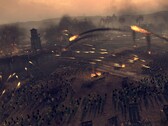 Una imagen que muestra un asedio en Total War: Attila, ahora con un 55% de descuento en Steam.