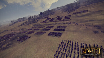 Una imagen que muestra ejércitos en Total War: Rome II - Emperor Edition.