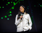 La directora ejecutiva de Xbox, Asha Sharma, durante una presentación de Xbox.