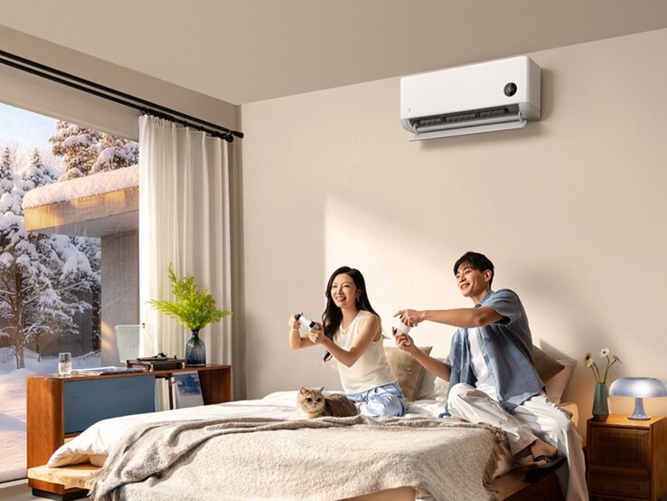 El Xiaomi Mijia Home Air Conditioner Potente caudal de aire de más de 1,5 CV