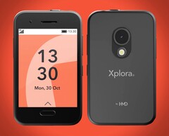 El XploraOne se posiciona como un smartphone compacto para niños. (Fuente de la imagen: HMD Global)