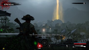 En la imagen: una captura de pantalla del juego «Zombie Army 4».