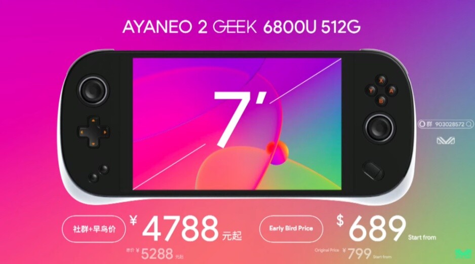 AYA NEO 2 GEEK: AYA NEO anuncia otro dispositivo portátil para juegos  impulsado por el silicio AMD Ryzen 6800U y Radeon 680M -   News