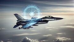 Los aviones de combate controlados por inteligencia artificial ya son una realidad y podrían utilizarse en operaciones de combate dentro de pocos años. (Imagen: DALL-E 3)