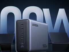 El nuevo cargador de sobremesa Nexode de 500 W puede cargar hasta seis dispositivos a la vez (Fuente de la imagen: Ugreen)
