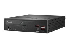 El mini PC Shuttle XPC slim DB860 puede equiparse con hasta 96 GB de memoria RAM.